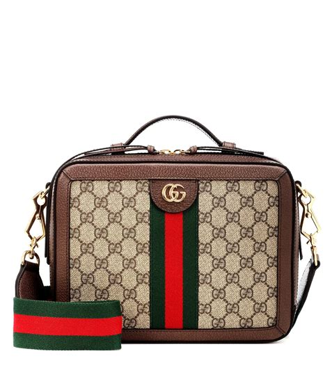 gucci small bag brown|gucci shoulder tote bag.